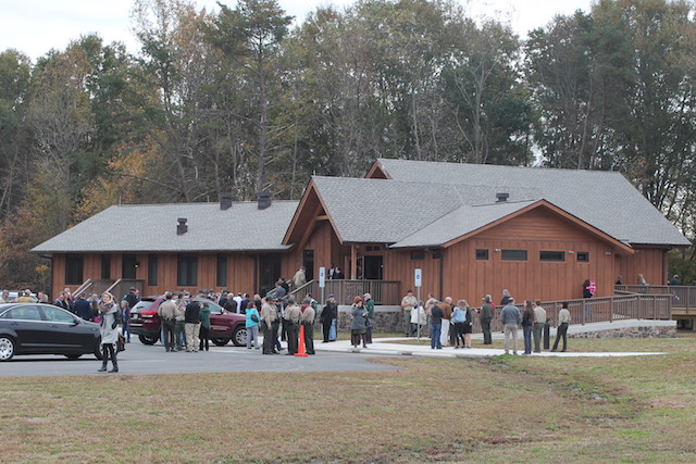 Gov. Ralph Northam opens Widewater State Park on the Potomac River in Stafford County
