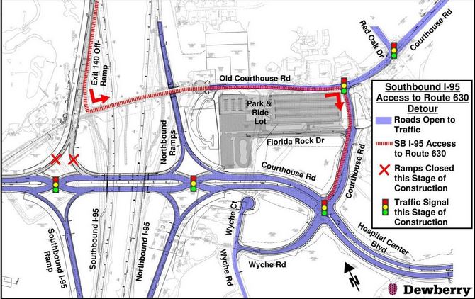 New ‘diverging diamond’ highway interchange set to open in Stafford