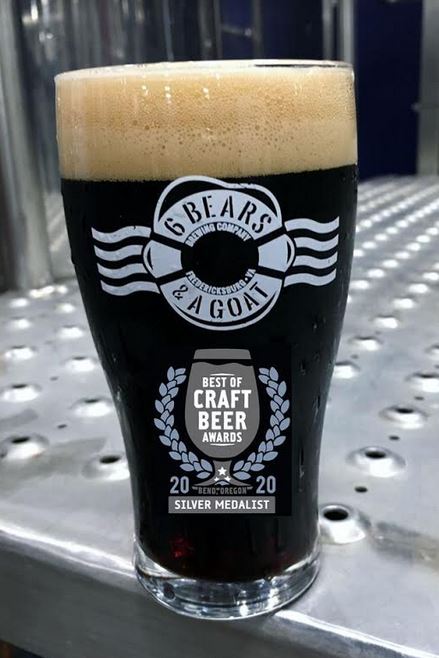 6 Bears & A Goat Wins Medal in Best of Craft Beer Competition