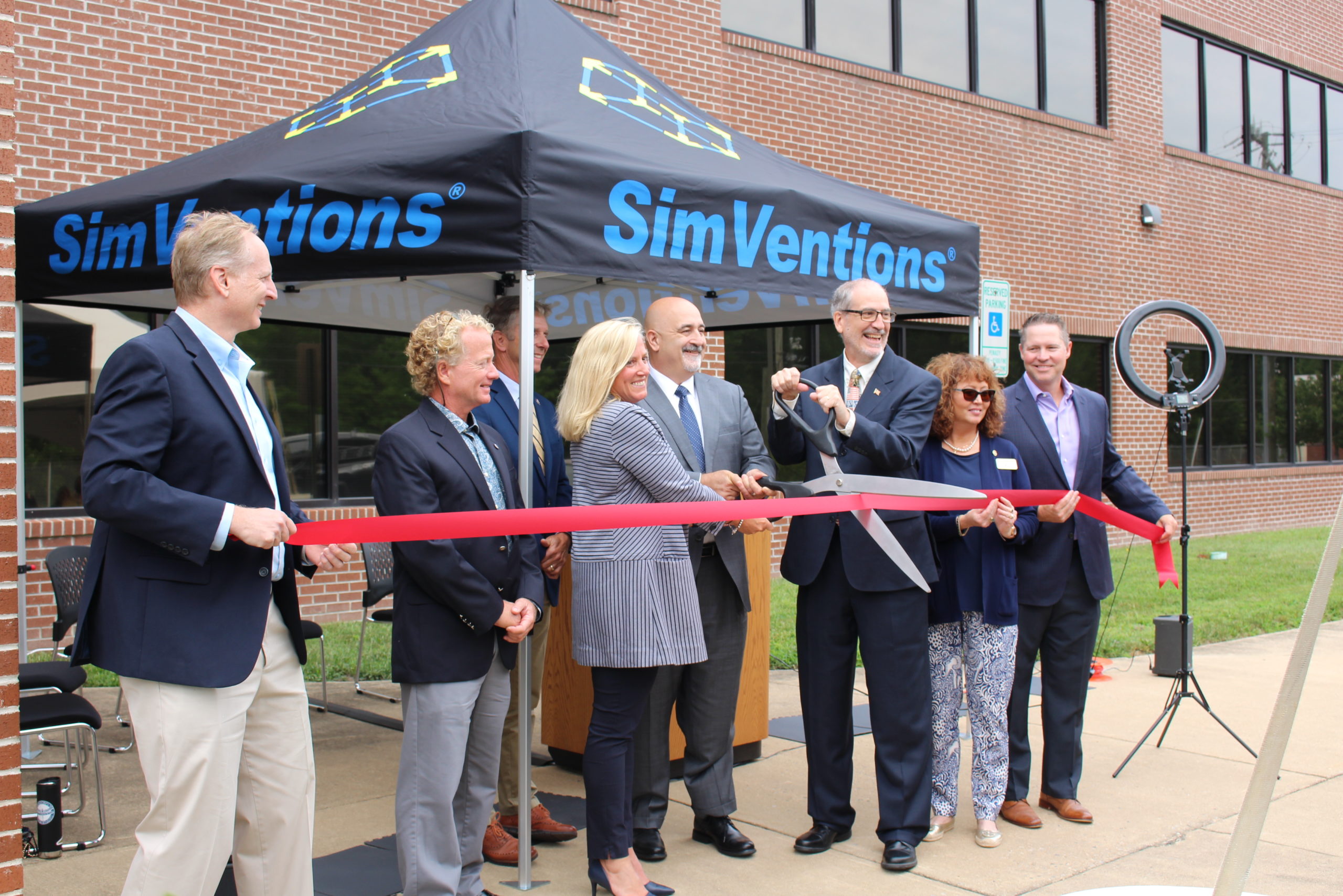 SimVentions, Inc. Cuts Ribbon at New King George, Virginia Office