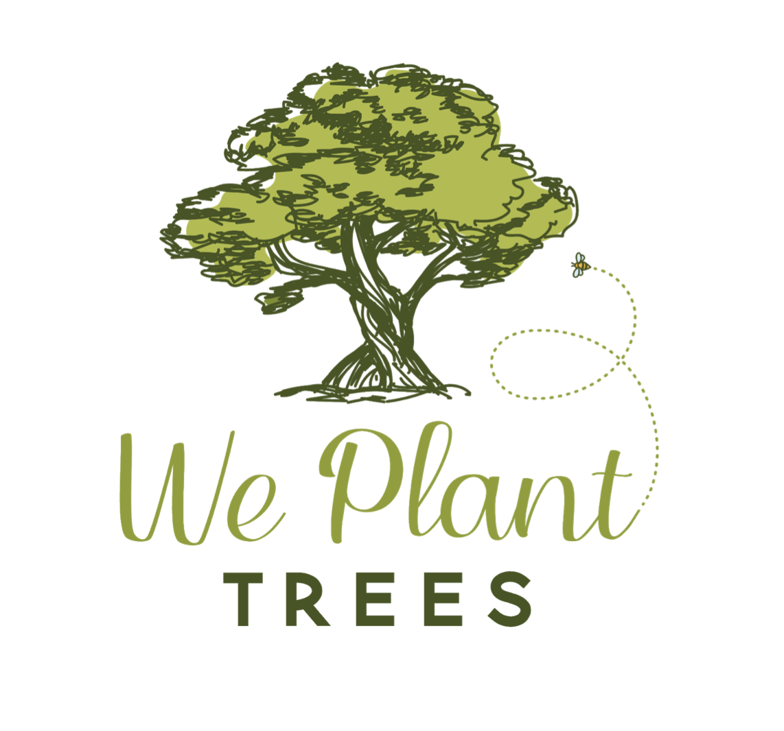 We plant tress logo