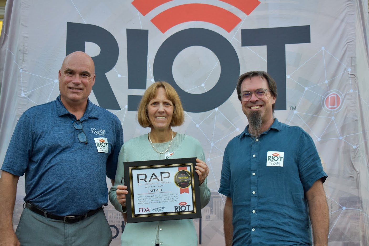 RIoT Accelerator Program Awards $5000 to Start-up Business at the VA Inaugural Pitch Night