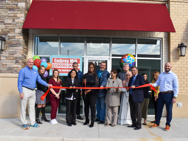 Stafford’s Economic Development welcomes new Embrey Mill Primary and Urgent Care to the region’s growing healthcare cluster