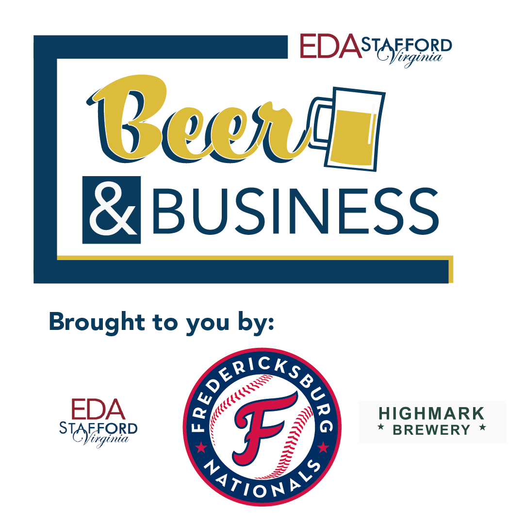 local networking event graphic for beer and business