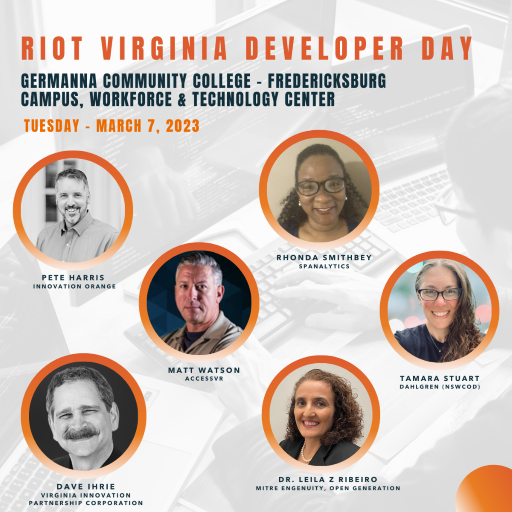 RIoT to host Developer Day at Germanna Community College in Fredericksburg, VA