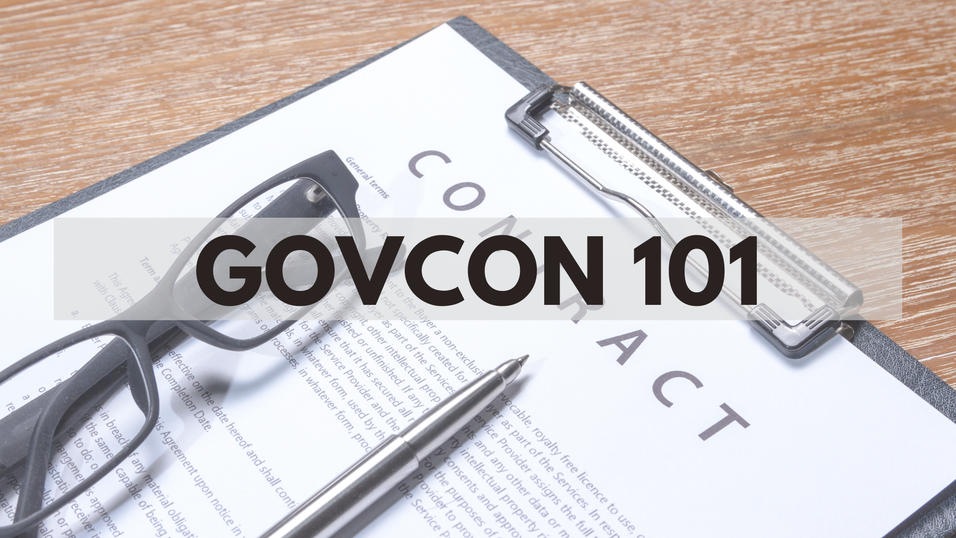 GovCon 101: WOSB