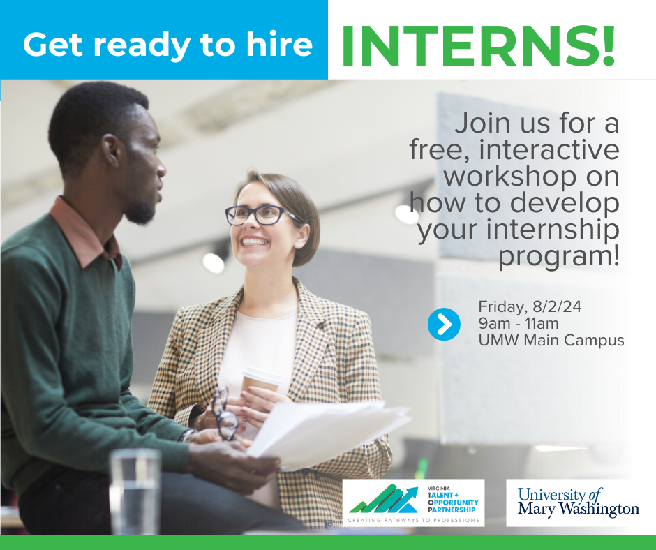 V-TOP Workshop: Developing Our Workforce Through Internships