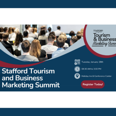 Stafford County Tourism and Economic Development Teams up to Host Its First Tourism and Business Marketing Summit Featuring Best-Selling Author Greg Kihlström