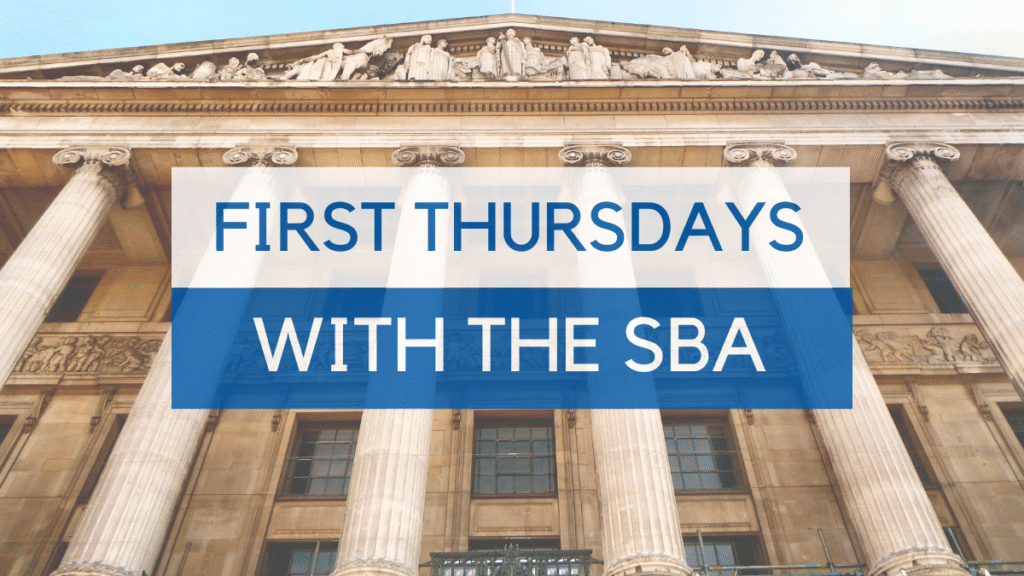 First Thursdays with the SBA: VOSB and SDVOSB